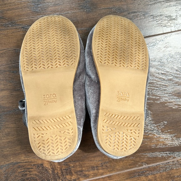 Zara Velvet Ballet Flats Toddler - Picture 3 of 3